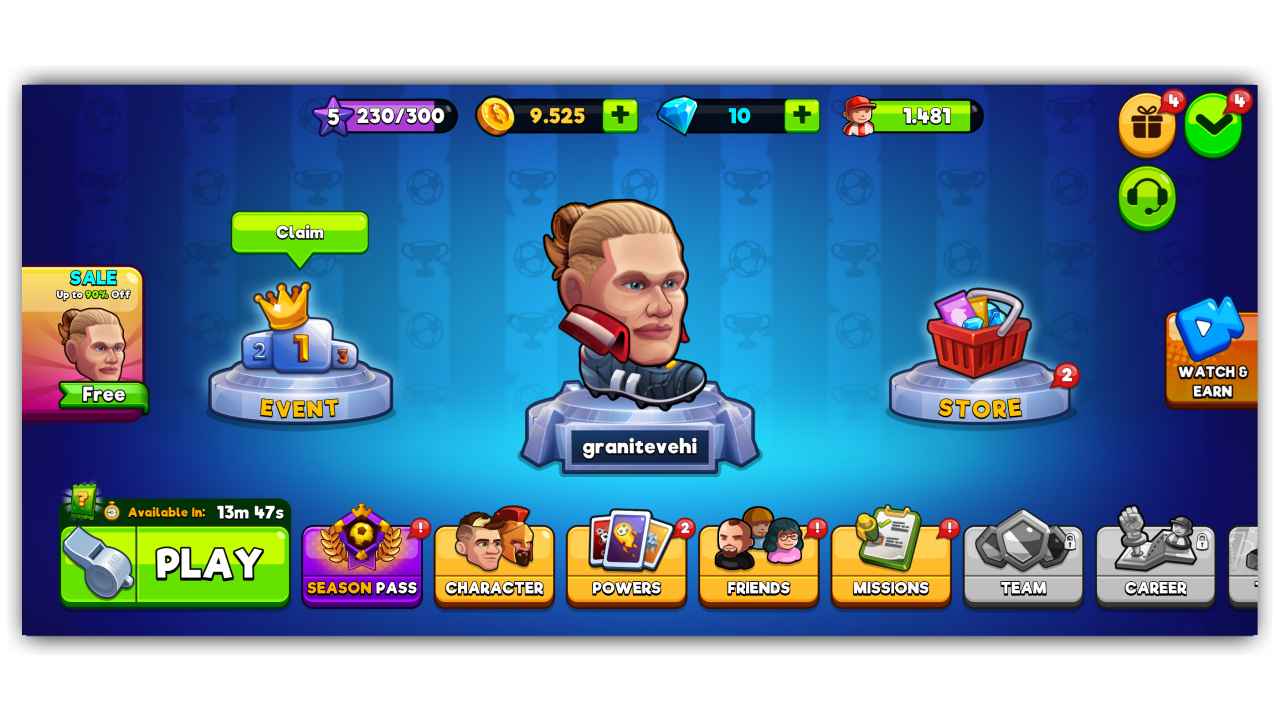 Head Ball 2 Mod APK Overview 1